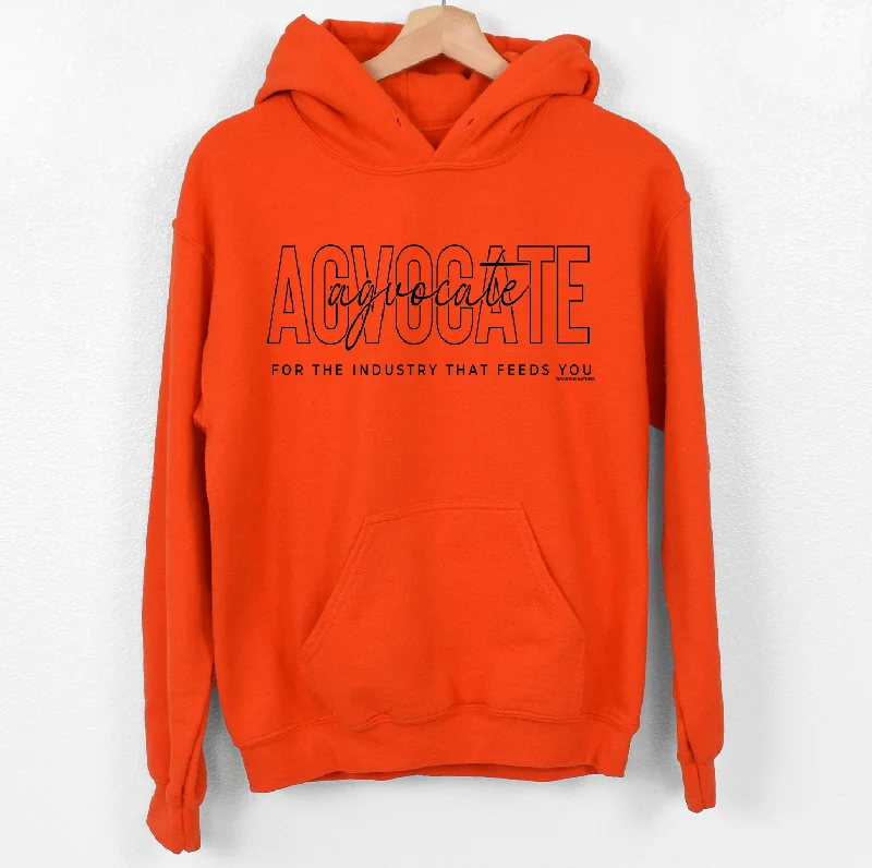 Agvocate for the Industry that Feeds You Hoodie (S-3XL) Unisex - Multiple Colors!