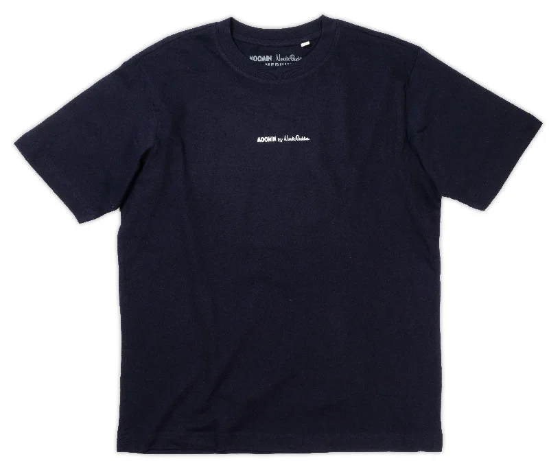 Organic Premium T-Shirt Moominpappa - Navy