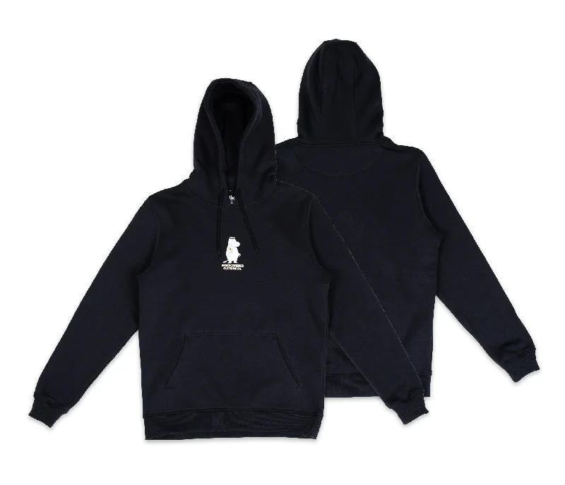 Moominpappa Hoodie Unisex - Black