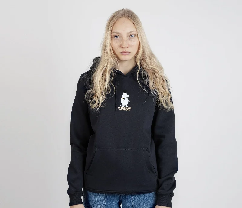 Moominpappa Hoodie Unisex - Black