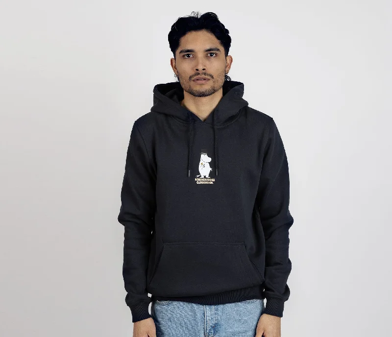 Moominpappa Hoodie Unisex - Black