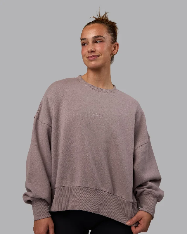 MVP Oversized Sweater - Greyish Purple