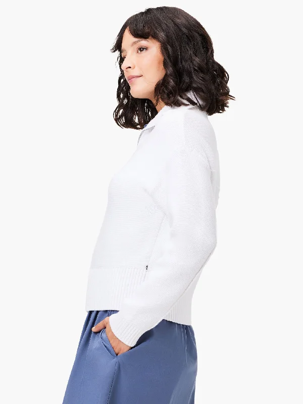 Nic + Zoe Zip Front Sweater Jacket