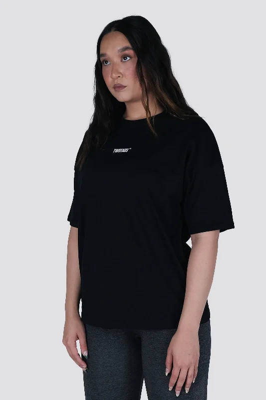 Placid Oversized T-Shirt - Black