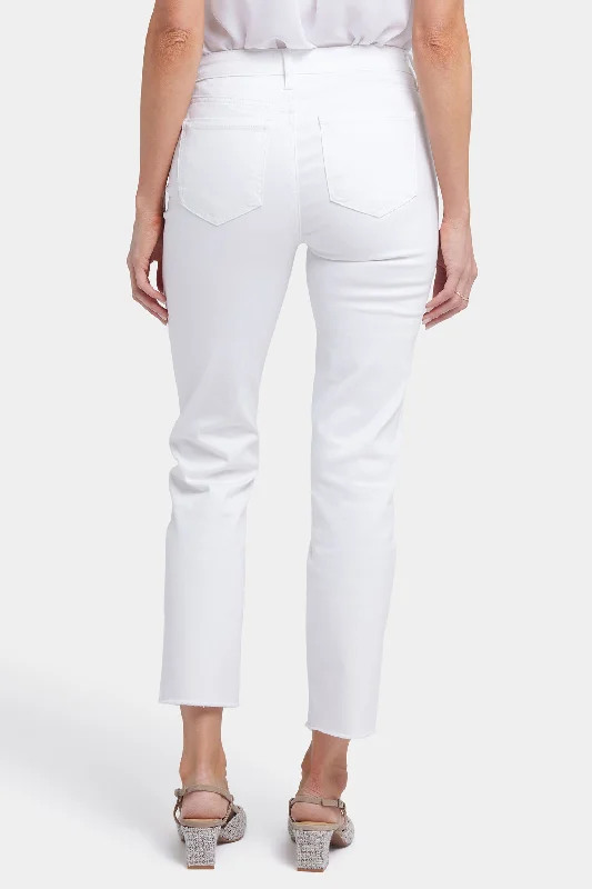 Sheri Slim Ankle Jeans - Optic White