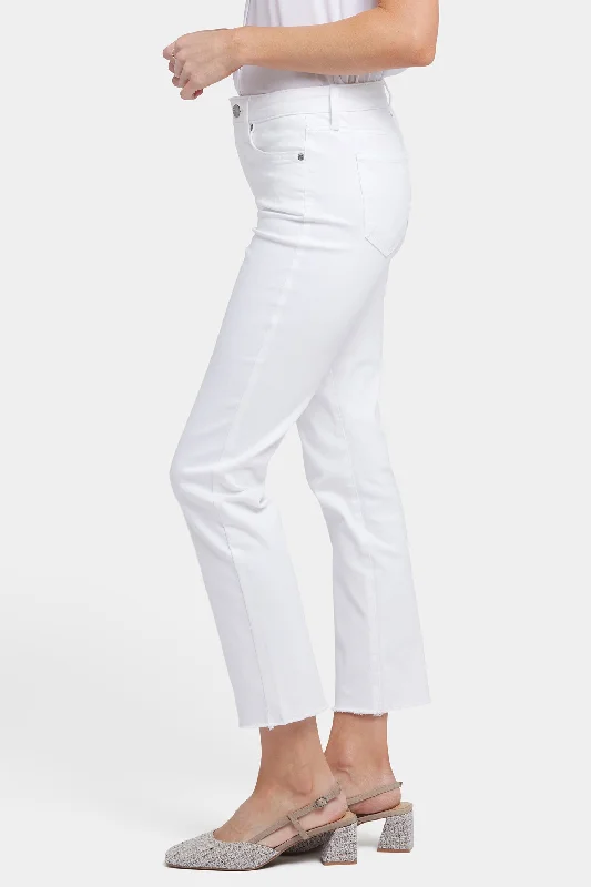 Sheri Slim Ankle Jeans - Optic White