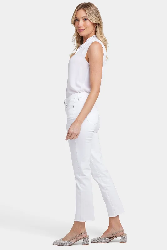 Sheri Slim Ankle Jeans - Optic White