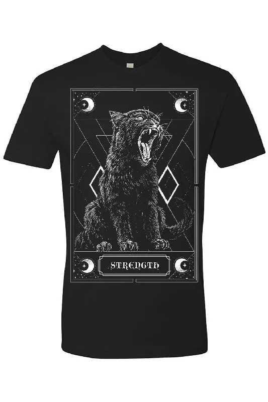 Strength Kitty Tarot T-shirt